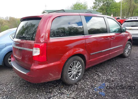 2014 Chrysler Town & Country Touring-L из США, поврежденный, VIN 2C4RC1CG8ER329328